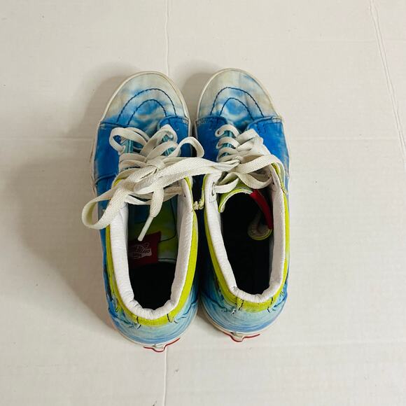 VANS Vans x SpongeBob Square Pants Sk8 Hi Shoes Unisex Men's 6 / Women's 7.5 - Picture 5 of 14